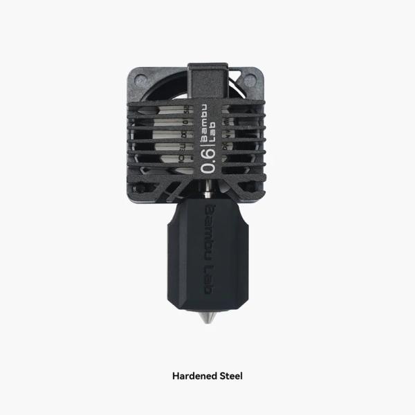 Bambu Lab Complete hotend assembly with hardened steel nozzle - X1E