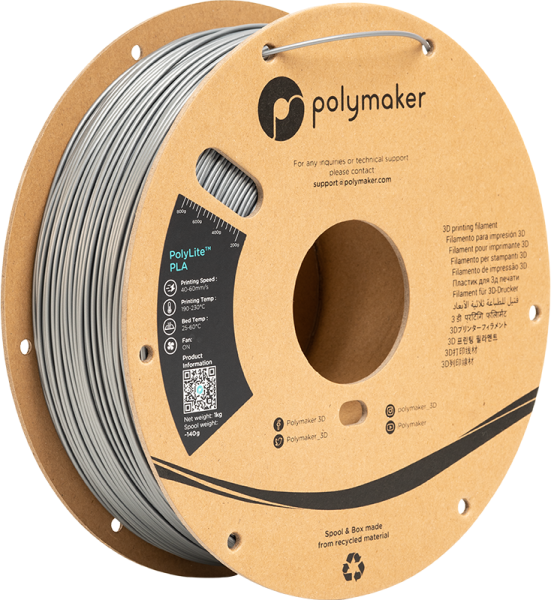 PolyLite ABS Black 1.75 mm / 1000 g
